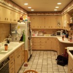Galley kitchen before remodel