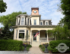 150 year old Victorian-era home with copper turret Victorian style home